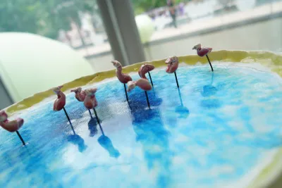 Flamingo Ceramic Decor