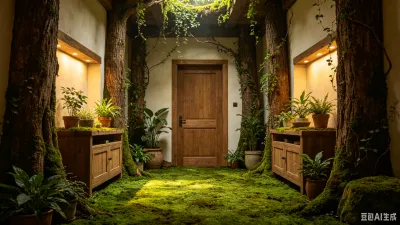 Forest Style Entrance Hall