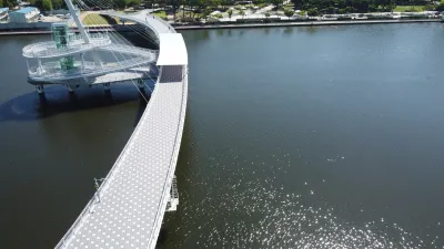 Waterfront Landscape Pedestrian Bridge