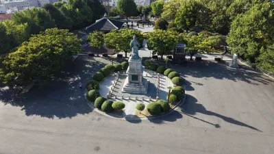 Ancient General Statue