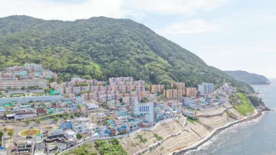 Colorful Coastal Village