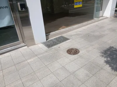 Korean Temple Courtyard and Entrance