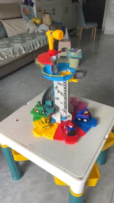 儿童玩具停车塔