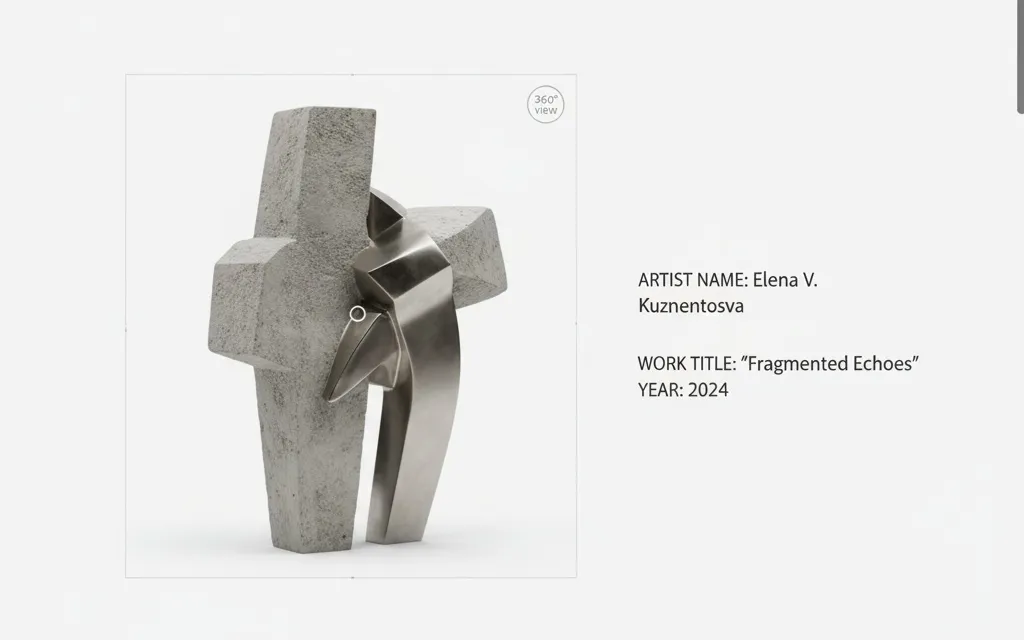 Artwork Documentation for Galleries Use Case