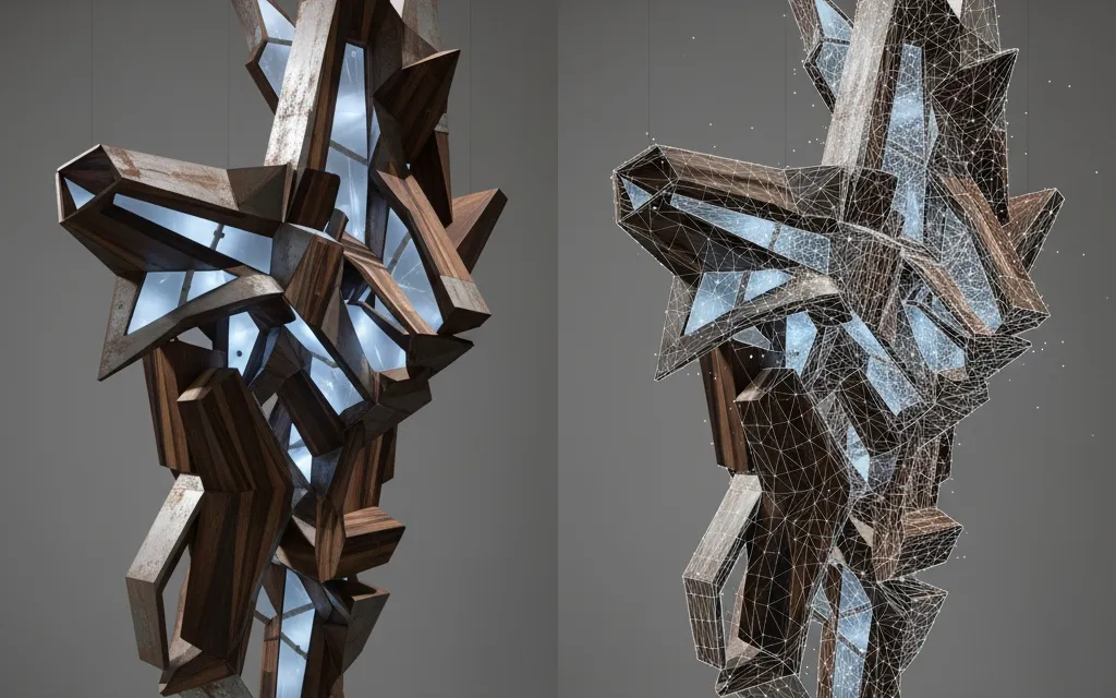 High-Fidelity Art Digitization Illustration
