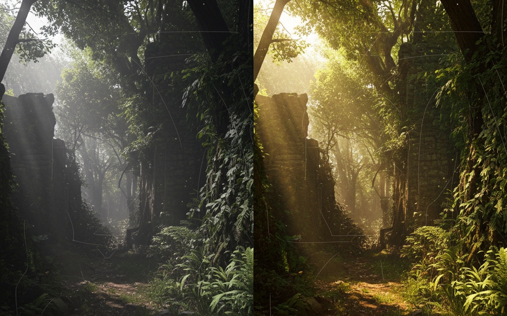 Photorealistic Environment Capture & Lighting Fidelity Illustration