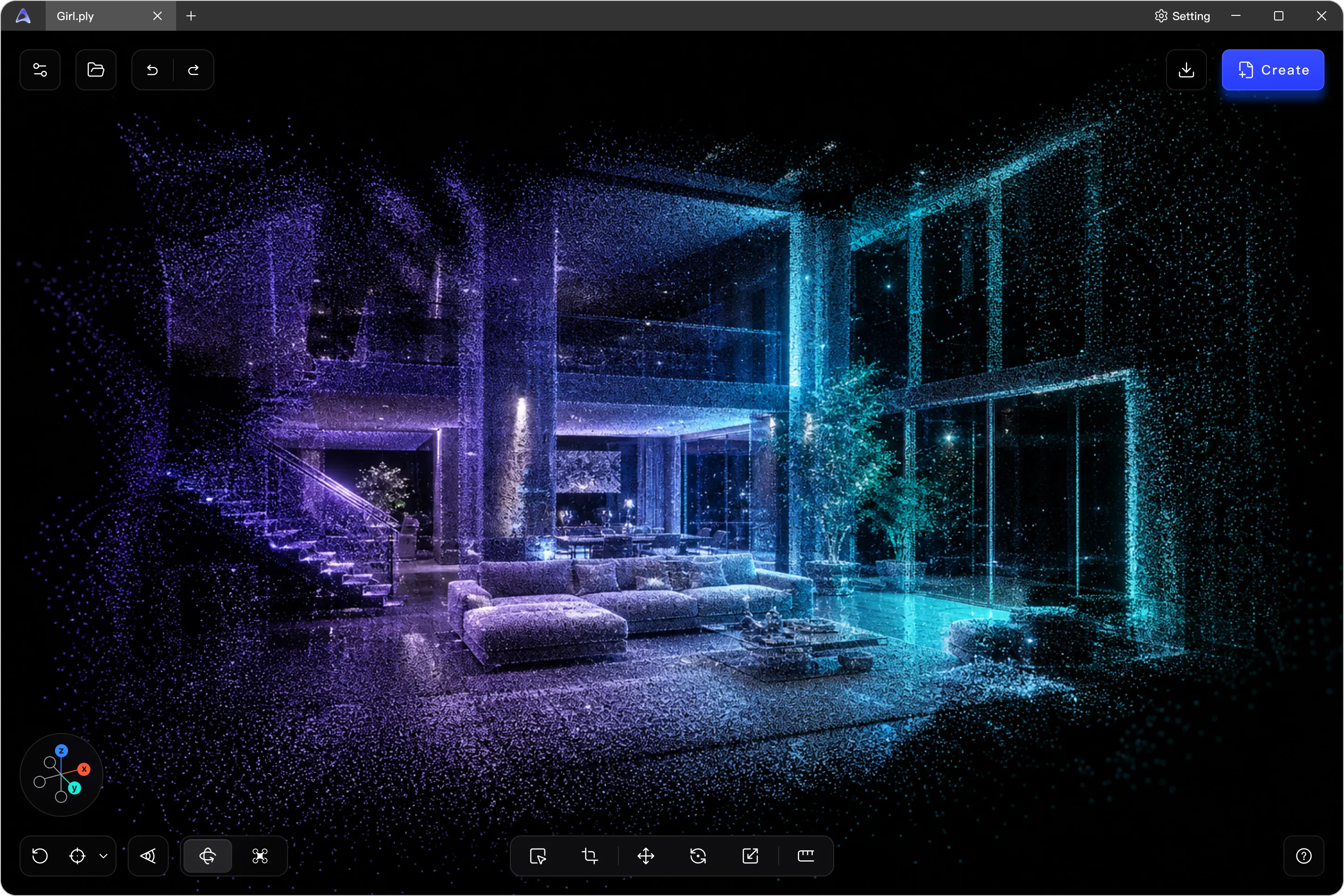Instantly launch your 3DGS world