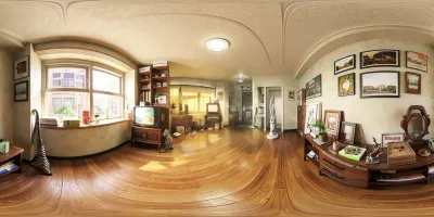 Cozy Vintage Japanese Living Room