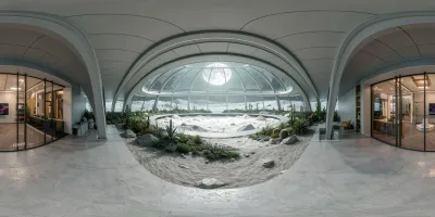 Lunar Dome Ecological Greenhouse