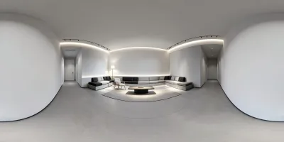 Minimalist Reception Lounge