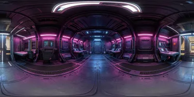 Spaceship Control Cabin