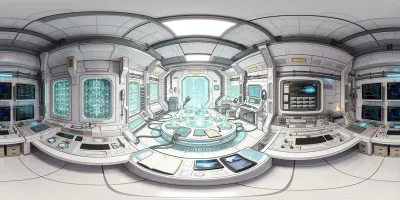 Sci-Fi Crystal Lab