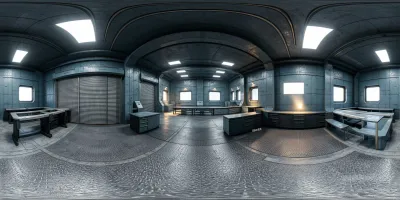 Sci-fi Industrial Workshop