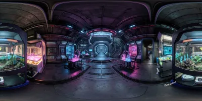 Futuristic Research Lab