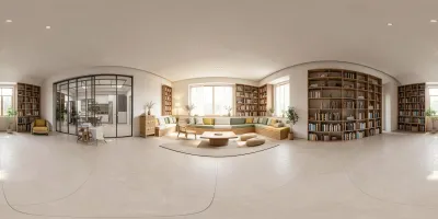 Natural Rattan Living Room