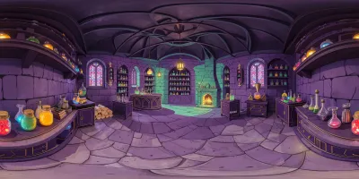 Wizard's Alchemy Lab