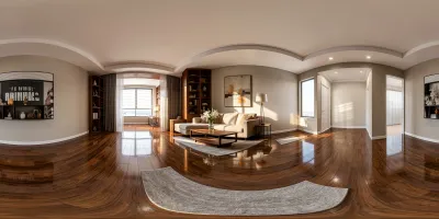 Cozy Contemporary Living Space