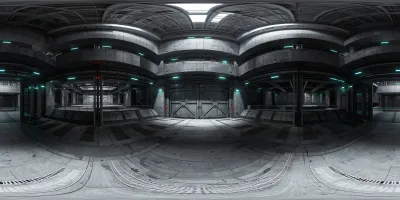 Sci-fi Base Gate