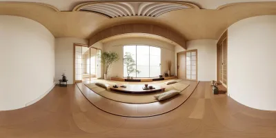 Japanese Zen Tatami Room