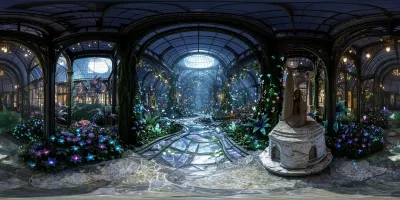 Moonlit Magic Greenhouse